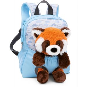 sac à dos 21x26 cm avec peluche lapin[T439] - Neuf