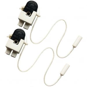 2 pcs réparation remplacement lampe interrupteurs interrupteur à cordon pour bureau interrupteur de commande unique Interrupteur de commande Eu Wall Led Lamp Câble d'éclairage - Neuf