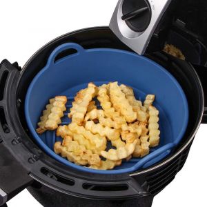 Moule Silicone Air Fryer 20 cm Accessoires de Friteuse Compatible avec les Friteuses à Air 4QT ou Plus Grandes - Neuf