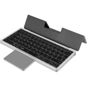 Id0214 - Clavier Multi-Appareils Sans Fil Bt 5.1 Avec Trackpad Et Coque Amovible - Neuf