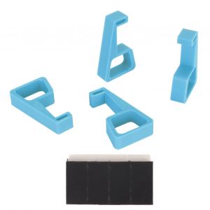 Pieds De Refroidissement De Console De Jeu Résistance Au Glissement Support De Console De Jeu Stable Support De Pieds Compatible Avec Les Accessoires De Console Ps4 Bleu-Ym - Neuf