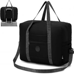 KALANKA-45x36x20cm easyJet Sac de Voyage Cabine Avion sous Le Siege, étanche Nylon Bagage Cabine a Main 32L Grand Sac Weekend Sac Maternité Sac de Sport Pour Homme et Femme Avec Bandoulière Réglable - Neuf