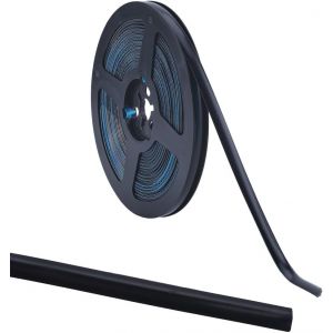 KALANKA-6m*8mm Bande de Calfeutrage Autocollante Noire pour Coin de Salle de Bain Carrelage en Céramique Bande de Calfeutrage Bandes de Garniture Ruban D'Étanchéité Décoratif pour Poêle Évier - Neuf