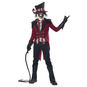 Déguisement Monsieur Loyal Diabolique Enfant - Taille: Xl 12 - 14 Ans (155 Cm) - Neuf