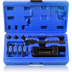 MEVRONISSHOP-Outil de rivetage pour cha&icirc;ne de moto, ensemble d'outils de cha&icirc;ne de moto, outil de s&eacute;paration et de rivetage pour cha&icirc;ne de moto, outil de rivetage pour moto, s&eacute;parateur de cha&icirc;ne de m - Neuf