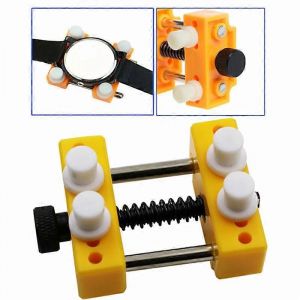 Montre Ouvre-Porte Réglable Couvercle De Boîtier Presse Ferme-Porte Remover Support De Fixation Réparation De Boîtier Horloger Outil Mouvement Cadran Fixateur Support - Neuf