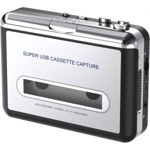 KALANKA-Numérique maintenant.-Convertisseur USB Cassette à lecteur MP3 numérique avec PC (Jack 3,5 mm). - Neuf