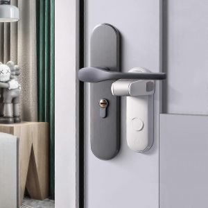 Serrure À Levier De Porte À L'épreuve Des Enfants,Serrure De Poignée De Porte De Sécurité Pour Bébé,Facile À Installer Et À Utiliser Adhésif 3m Vhb - Neuf