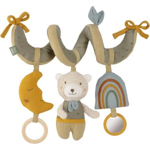 Spirale D'activities Aiko & Yuki - Jouet Pour Poussette &Agrave; Toucher Et &Agrave; Saisir - Pour Le Lit, Le Parc, La Coque Et Le Si&egrave;ge Auto - De Motricit&eacute; Pour B&eacute;b&eacute;s Et Jeunes Enfants &Agrave; Partir De 0+ Mois - Neuf