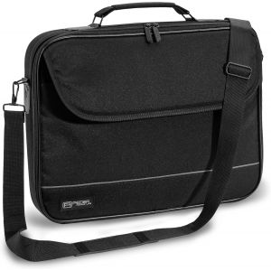 Fair"" Laptop Sleeve Case for Laptop up to 17.3 Inches (44 cm) Shoulder Bag, Black - Neuf