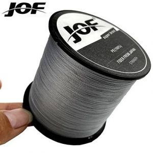 Jof-Ligne De P&ecirc;che Multifilament Tress&eacute;e En Pe Japonais,4 Fils,Fil De Carpe De Mer,Accessoires Pour Eau Douce,4x,100m,300m.Grey.100m-0.11mm-10lb - Neuf