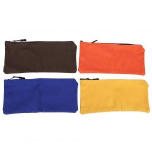 4 pièces / ensemble de toiles multifonctionnelles sac à outils matériel de bureau divers sac à crayons étudiant étui à crayons - Neuf
