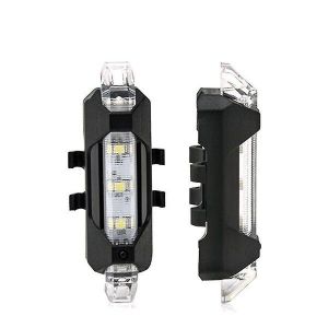 Feu Stop Led Rechargeable Par Usb Pour Vélo ¿ 4 Modes, Étanche, Installation Facile, 15 Lumens, Design Compact - Neuf
