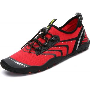 Utigh-Chaussure D'eau Homme Femme Chaussures Aquatiques Respirant Séchage Rapide Chaussures De Plage, Gr.35-48 - Neuf