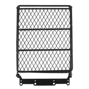 1/10 Rc Voiture Rock Crawler Porte-Bagages En M&eacute;tal De Porte-Bagages De Toit Avec Barre De Lumi&egrave;res Led Pour Cc01 Axial Scx10 D - Neuf