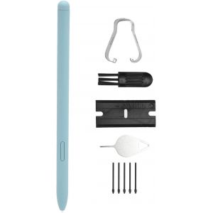 Stylet S Pen de Remplacement avec 5 Embouts pour Galaxy Tab S6 Lite 10,4 SM-P610, SM-P615, Stylet pour Tablette. (Bleu) - Neuf