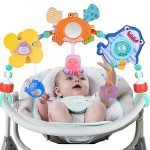 Jouets D'&eacute;veil Bebe 0 3 6 12 Mois, Spirale D'activit&eacute;, Jouet Poussette pour Berceau Landau Lit Cadeau pour Nourrissons Gar&ccedil;on Fille - Neuf