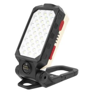 Lampe De Travail D'urgence Rechargeable Par Usb - Lampe Led Multimode, Magn&eacute;tique, Pliable Et Ultra-Lumineuse Pour Ateliers, Camping Et S&eacute;curit&eacute; - Neuf