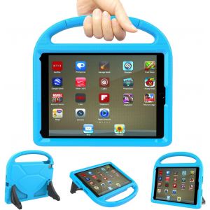LORANKA-&Eacute;tui iPad 9,7 pour Enfants 2018/2017 iPad 6/5e g&eacute;n&eacute;ration &Eacute;tui &iquest; l&eacute;ger r&eacute;sistant aux Chocs pour Enfants avec poign&eacute;e et Support pour iPad Air/iPad Air 2/iPad Pro 9,7"" Tablette &iquest; Bleu - Neuf