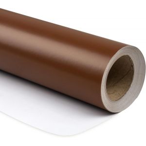 Ershi-Papier D'emballage Marron Chocolat Couleur Unie Pour Noël, Mariage, Anniversaire, Douche, Félicitations Et Vacances - 44,5 C[477] - Neuf