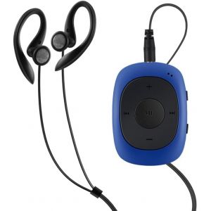 acdsgd-64Go Lecteur MP3 avec Clip, Baladeur MP3 Sport Portable avec Radio FM Lecture Musique Al&eacute;atoire Mini Lecteur Musicale pour Courir - Bleu, MG02PLBLC - Neuf