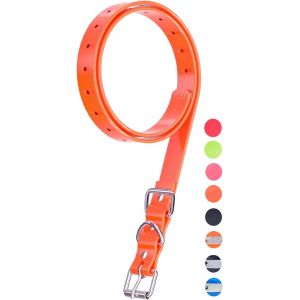 ERYI-Collier De Des Récepteurs De Collier D'Entraînement Electronique Réglable Imperméable Inodore Collier De Remplacement De 3/4" Pour Clôture D'Aboiement Sangle De Collier En Tpu Animaux De Les Chi - Neuf