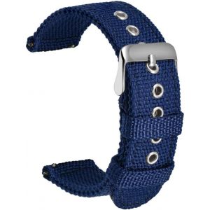 Kal-Nylon Bracelet Montre Haute Qualité Bracelet Montre Armée Militaire - 18mm, 20mm, 22mm, 24mm Montre Bracelet Avec Acier Inoxydable Boucle - Neuf