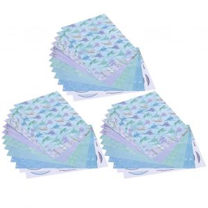 Lot De 42 Papiers Décoratifs De Fond À Motifs Multiples Pour Album Photo,Scrapbooking,Cartes De V?Ux,Loisirs Créatifs - Neuf