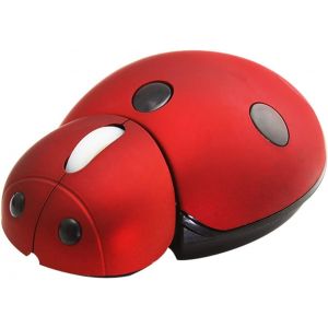 Adorable souris sans fil en forme de hamster portable de voyage 1200 DPI Nouveaut&eacute; optique unique petite souris silencieuse sans fil pour ordinateur portable PC pour enfants cadeau (vert) - Neuf