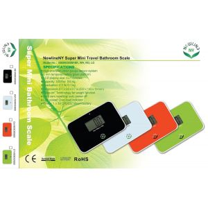 Newlineny La Plus Petite &Eacute;tape Sur L'&Eacute;chelle Mini Salle De Bains Voyage Super, Blanc Cass&eacute; - Neuf