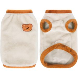 Kalanka-V&ecirc;tements En Coton Pour Chat &iquest; Tricot D'hiver Confortable Pour Chats Et Petits Chiens | Pull Chaud Pour Chihuahuas, Yorkshire Terriers Et Corgis (Blanc, S) - Neuf
