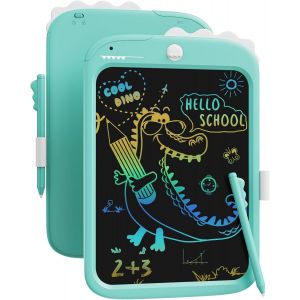 Eryi-Tablette D'écriture Lcd Jouet Licorne Pour Enfants, 10 Pouces Doodle Board Tablette À Dessin Avec Fonction De Verrouillage Jouet D'apprentissage Éducatif Cadeaux Pour 3-6 Ans Garçons Filles (Blu - Neuf