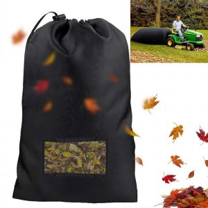 Sac de ramassage de feuilles pour tracteur tondeuse grande capacite, sac de ramassage de feuilles pour jardin - Neuf