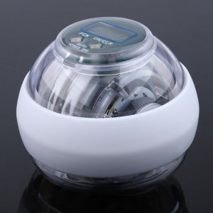 Exerciseur De Poignet Et D'avant-Bras A Led, Demarrage Automatique, Ballon De Force Denombrable (Rouge Et Bleu) - Neuf