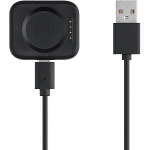 Kalanka-Câble Usb Compatible Avec Oppo Watch 2 (42mm 46mm) / Watch X/Watch 4 Pro Câble - Câble Rechange Chargeur Fitness Tracker Montre Connectée - Noir - Neuf