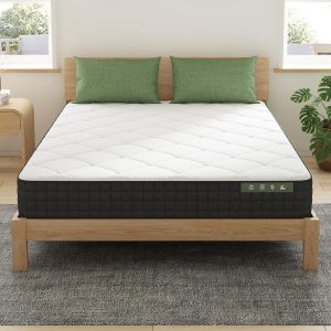 SUBZONAL-Matelas 160x200, 20 cm, Matelas Memoire de Forme, Mousse en Fibre de Bambou, Matelas R&eacute;versible &agrave; Deux Faces Utilisables, Sommeil Frais, Certifi&eacute; -TEX, Excellent Confort et Respirable - Neuf