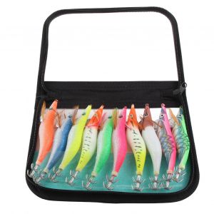 Leurre De Peche En Mer Realiste En Forme De Crevette, Leurre Rigide Et Lumineux Pour Calmar - Neuf