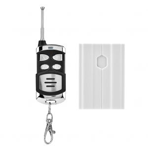 Controleur sans fil a code d'apprentissage 4 canaux DC12 V avec telecommande a 4 boutons - Neuf