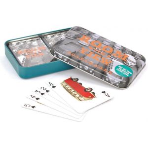 Eryi-Vw Collection - Ensemble De Cartes À Jouer Volkswagen Avec Motifs Combi T1 (Cartes À Jouer/Multicolore/52 Cartes) - Neuf
