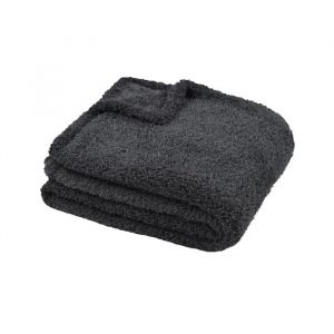 Plaid 180 X 220 Cm Montreal Anthracite - Neuf