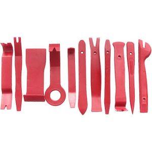 Outils de carrosserie automobile Outils de carrosserie Outils de démontage de garniture Kit d'outils de voiture Kit d'outils de réparation de voiture Rouge - Neuf