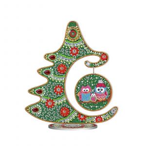 Diamant De Noël Art Kits Diy 5d Mosaïque Cristal Arbre De Noël Décodeur De Noël - Neuf