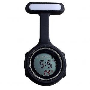 Montre D'infirmière Électronique Multifonctionnelle Montre D'infirmière En Silicone Montre D'alarme Lumineuse Montre Chronographe Montre De Poitrine Numérique - Neuf