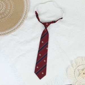 Uniforme Japonais Jk Avec Bandes Élastiques,Cravate Pour Hommes Et Femmes,Fournitures Scolaires,Uniforme Scolaire Simple Rayé Quotidien,Cravate De Style Campus - Neuf