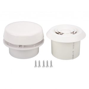 Mini Ventilateur De Ventilation Pour Camping-Car, Blanc, Rond, Silencieux, Resistant A La Compression, Pour Voitures - Neuf