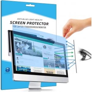 Amovible Filtre Anti-Lumi&egrave;re Bleu Premium pour 22"" Bureau/Moniteur,filtrant Anti-&eacute;blouissant Protection des Yeux,Blocage de la lumi&egrave;re Bleue Protecteur d'&eacute;cran pour 22"" Pouces - Neuf