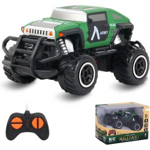 Voiture T&eacute;l&eacute;command&eacute;e pour Enfants, Solide, Rapide et Sensible pour Gar&ccedil;ons de 3 &Agrave; 7 Ans, Jouet Turque RC pour Tout Petit, Petite Voiture de Course, Meilleur Cadeau pour Anniversaire(Vert) - Neuf