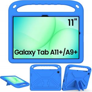 KALANKA-Coque Enfant pour Samsung Galaxy Tab A11 Plus/ A9 Plus/ A11+/ A9+ 11 Pouces, Bleu - Neuf