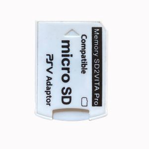 Version 6.0 Sd2vita Pour Ps Vita Mémoire Tf Carte Pour Psvita Carte De Jeu Psv 1000/2000 Adaptateur 3.65 Syst - Neuf