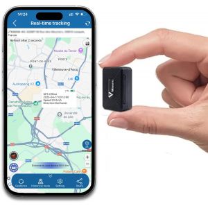 NouvelHorizonstore-Mini Traceur GPS 4G Cach&iquest;&iquest; pour Voiture Suivi en Temps r&iquest;&iquest;el Mondial Localisateur GPS Magn&iquest;&iquest;tique Portable Suivi pour Moto/Velo/Personnes ag&iquest;&iquest;e/Enfant,Autonomie 60 Jours,Abonnement req - Neuf